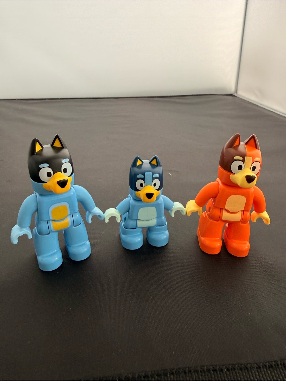 LEGO DUPLO BLUEY FIGURES Dad, Mom & Bluey Dog Family Lot
